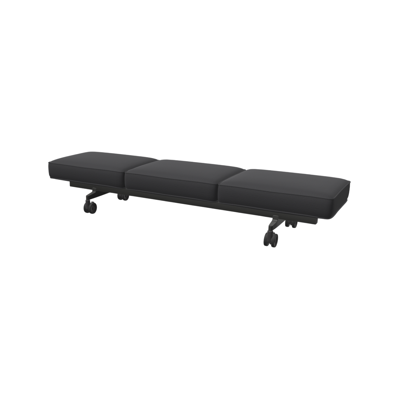 Soft Work Platform, 3 Seater, Credo dark blue/black