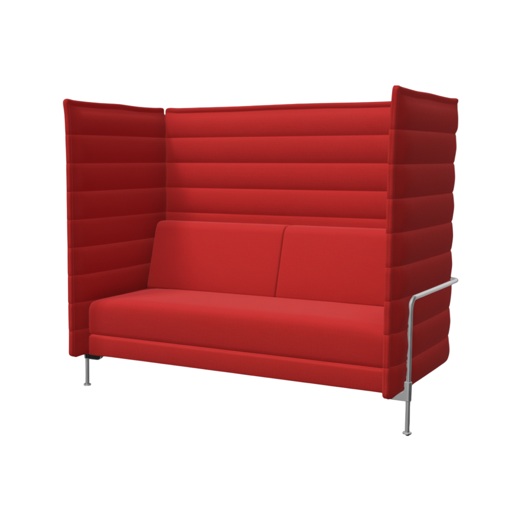 Alcove Sofa 2-Seater, Laser, rot