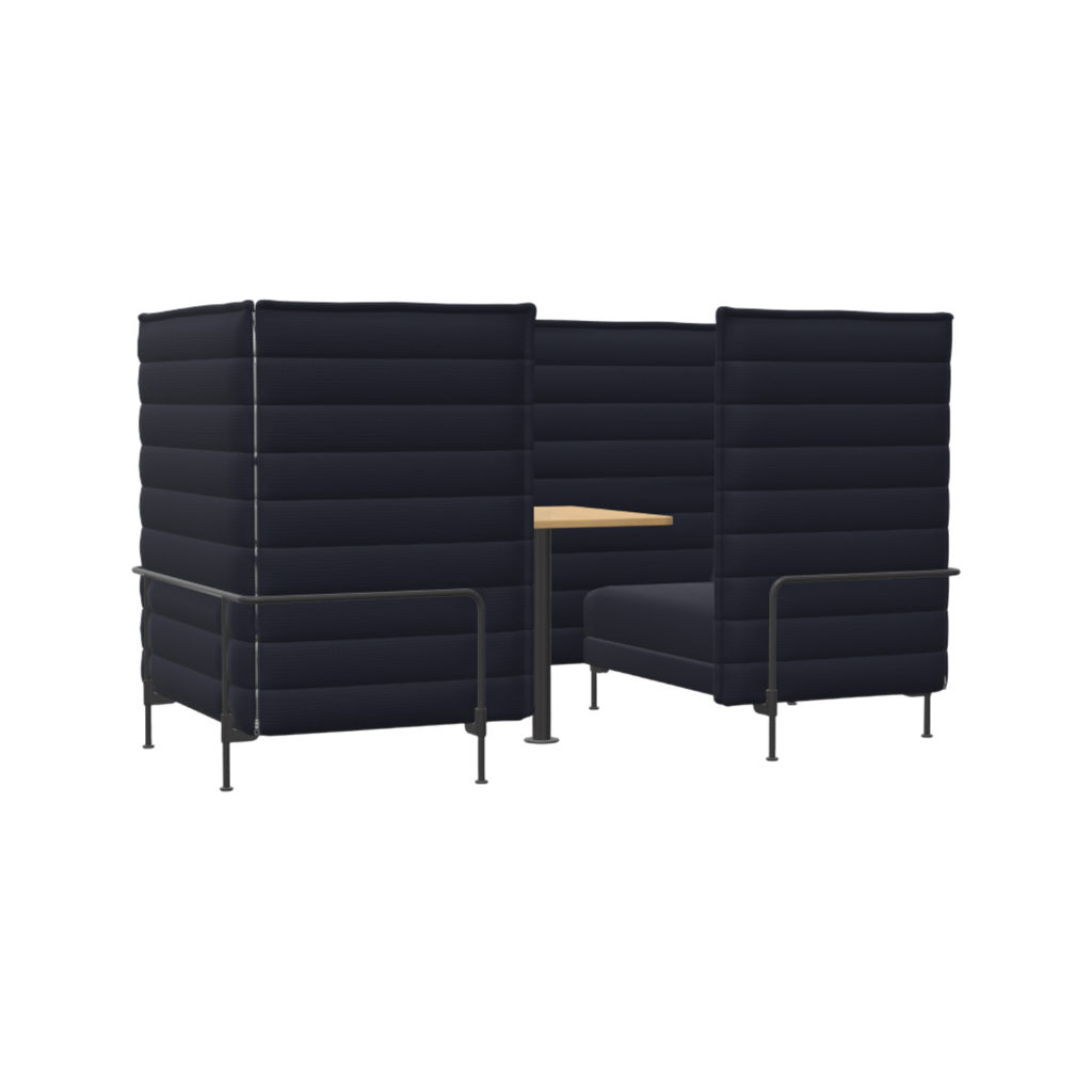 Alcove Cabin Love seat, Laser RE dark blue