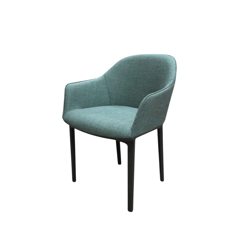 Softshell Chair 4 leg-base, Kvadrat Technicolour 0940