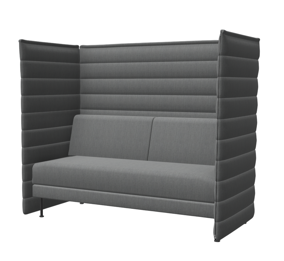Alcove Plus Sofa 2-Seater, Tress, Pebble/Melange