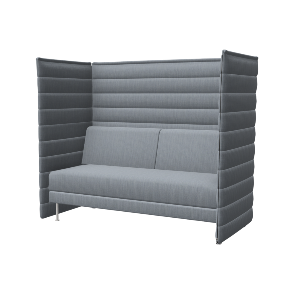 Alcove Plus Sofa 2-Seater, Tress, Ice Grey/Melange