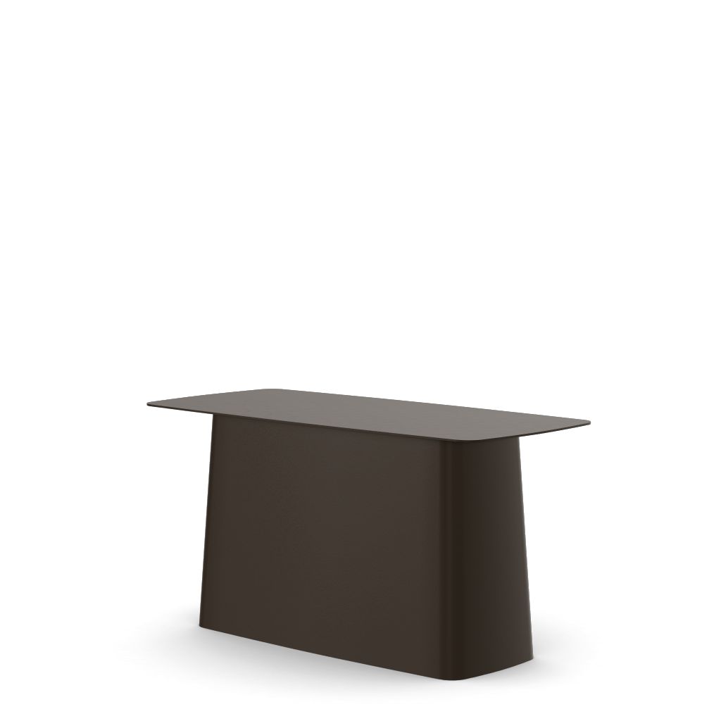 Metal Side Table chocolate large