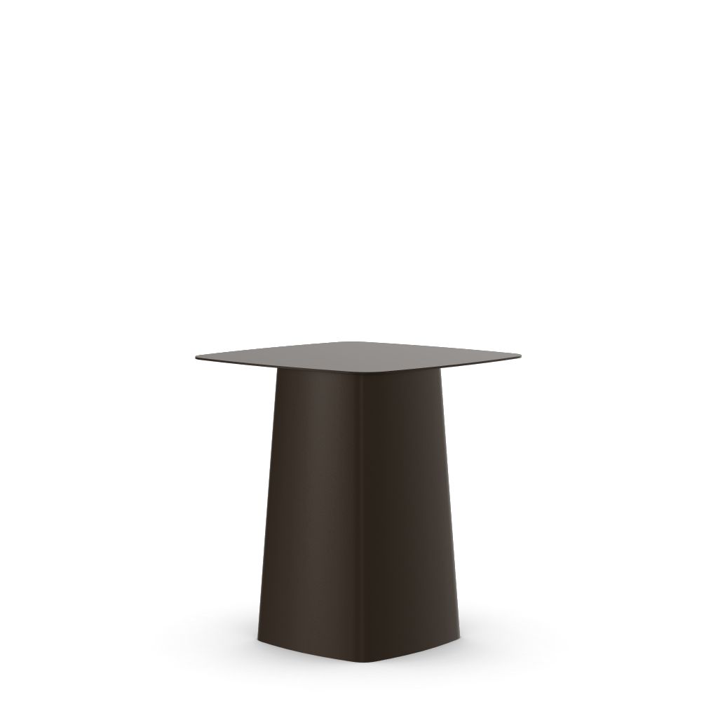Metal Side Table chocolate medium